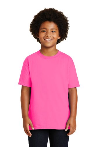 Gildan Youth Ultra Cotton 100% Cotton Short Sleeve T-Shirt